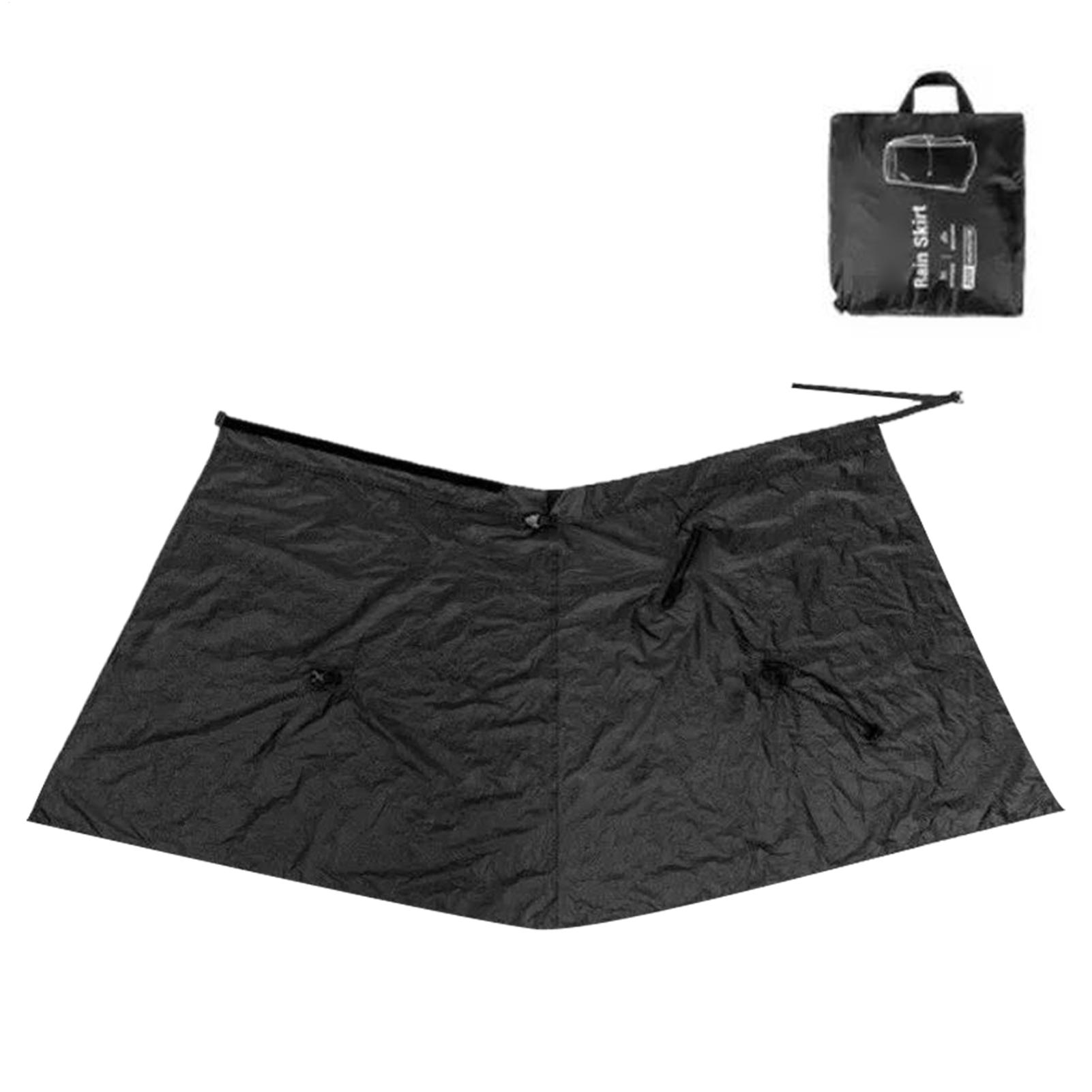 Camping Rain Poncho - Rain Skirt Lightweight Packable Waterproof Outdoor