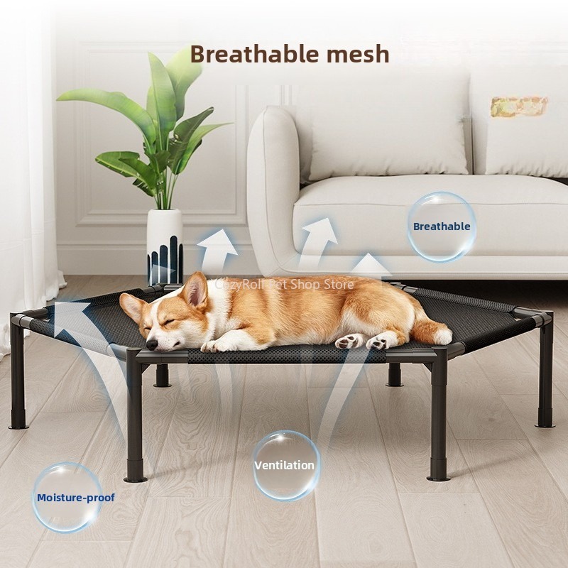 1-2 layer High Bed Dog Bed Bre - Outdoor Camping Dog Bed recension och pris