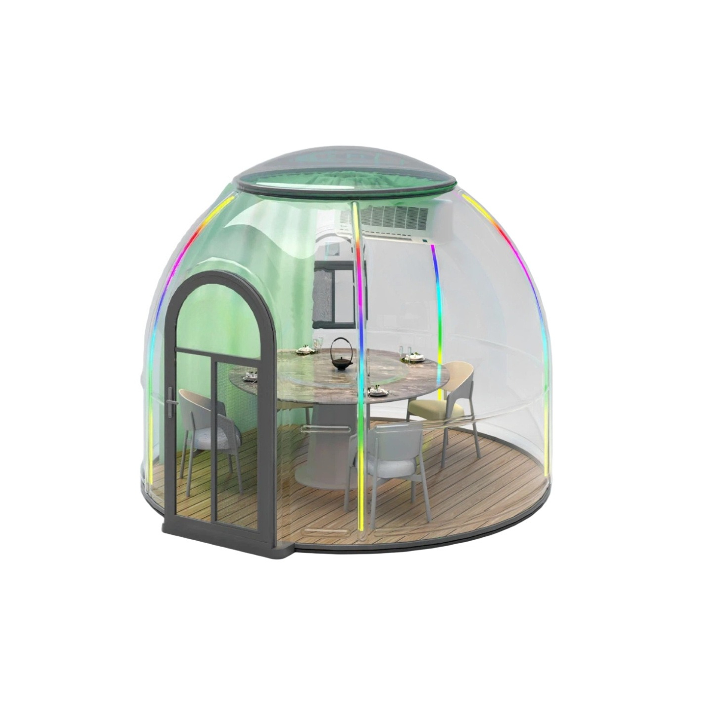 Transparent Dome Bubble House, - Outdoor Camping Exhibition recension och pris
