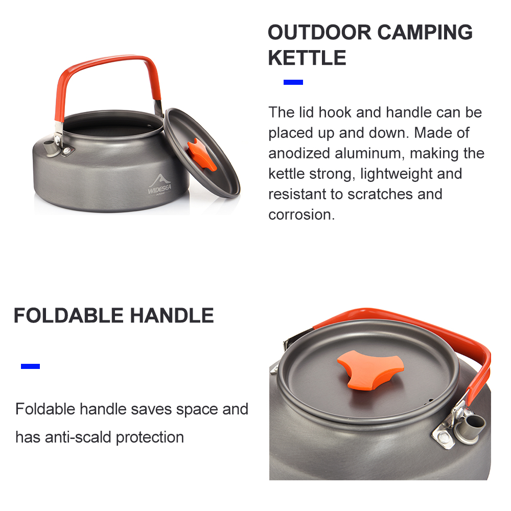Widesea 1.1L 2L1.5L Camping Wa - Outdoor Camping Dining Set recension och pris