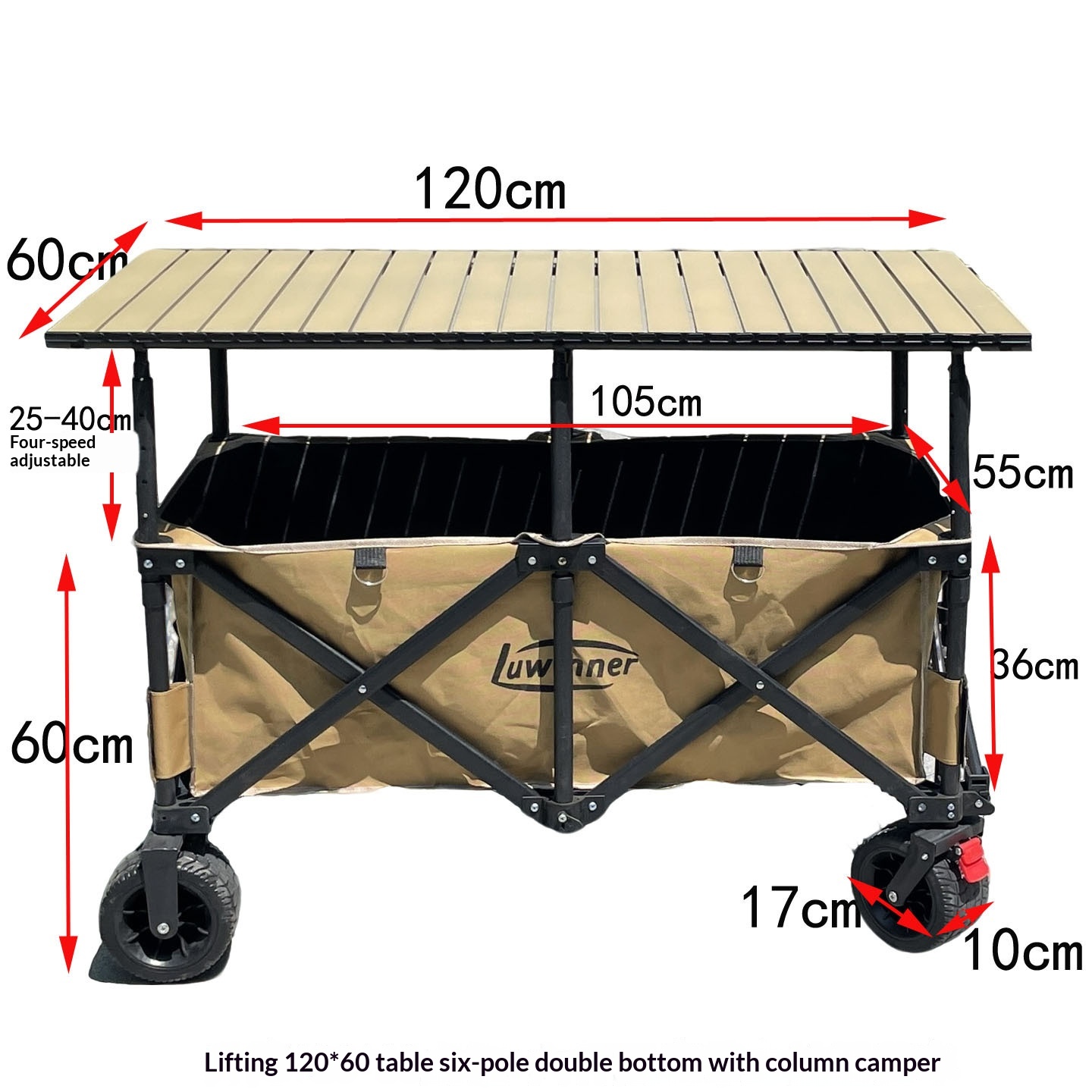 Outdoor Camping Cart Foldable  - Outdoor Camping Usa recension och pris