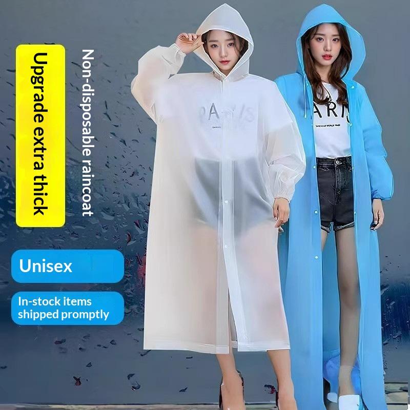 New Raincoat Women Men Imperme - Camping Rain Poncho recension och pris