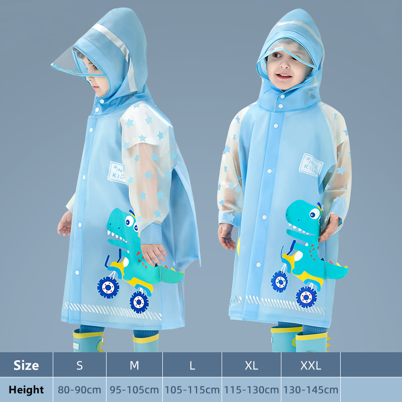 Kids Raincoat Waterproof Rain  - Camping Rain Poncho recension och pris
