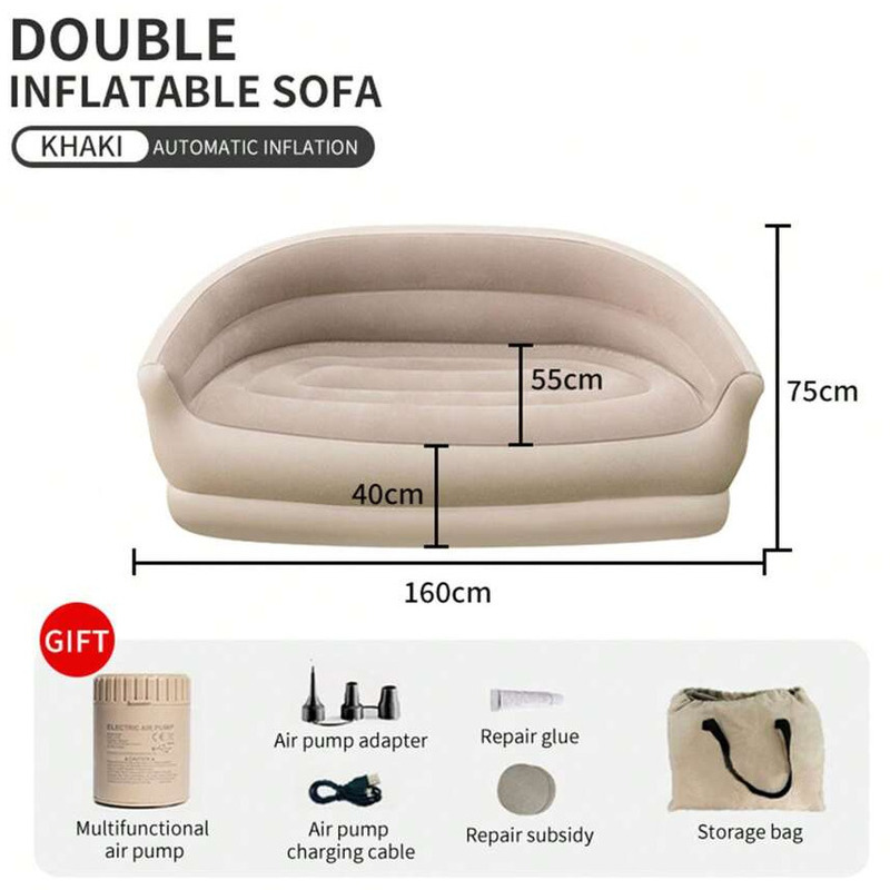 Automatic Inflatable Sofa Outd - Bed Outdoor Camping recension och pris