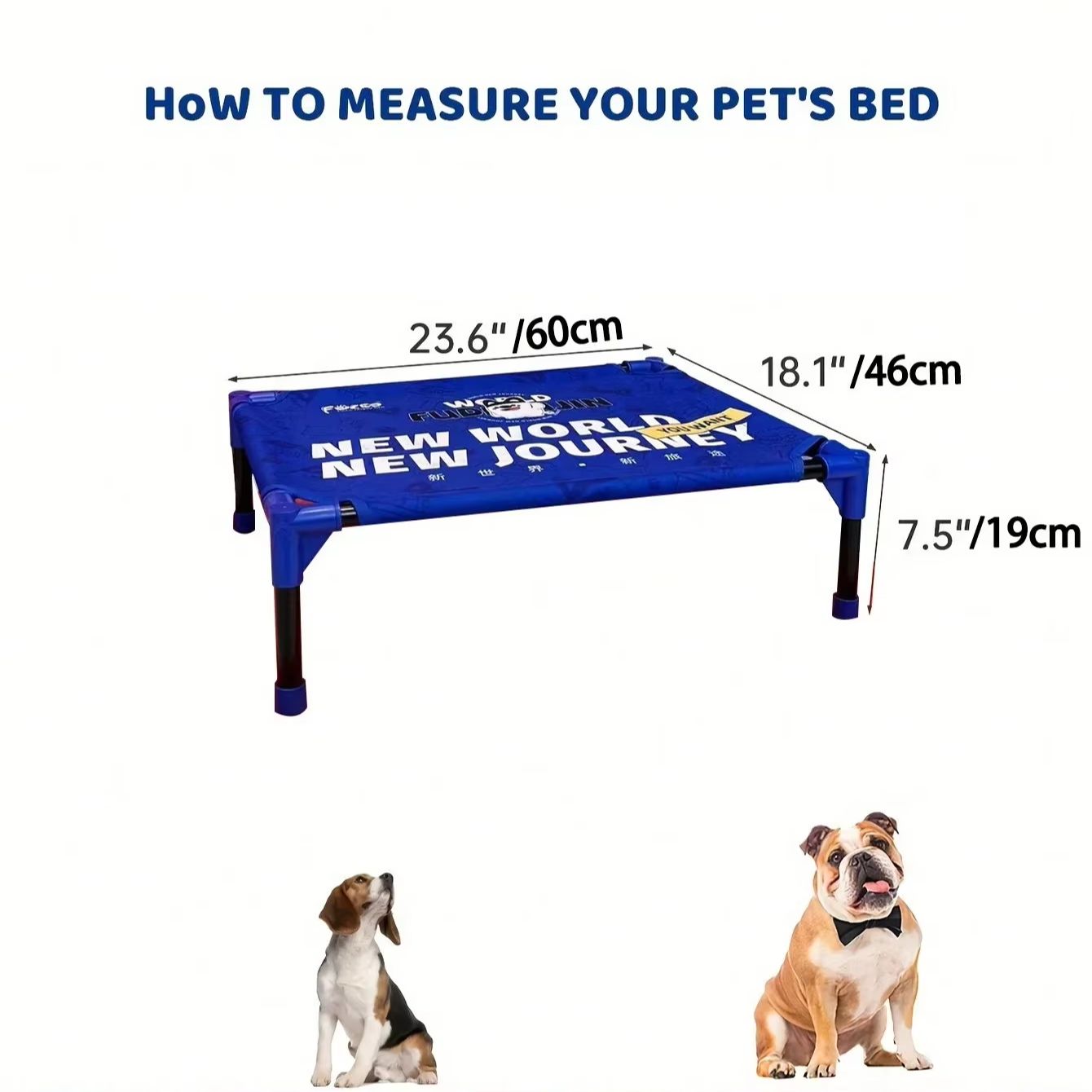FULED Portable Outdoor Elevate - Outdoor Camping Dog Bed recension och pris