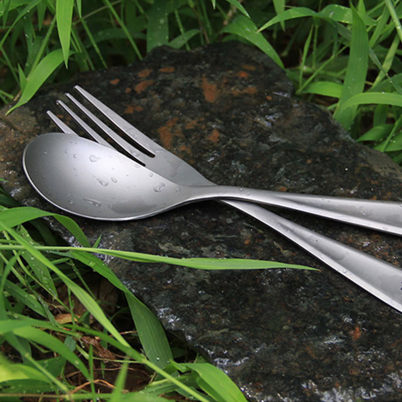 Tiartisan Titanium Fork Spoon  - Outdoor Camping Dining Set recension och pris