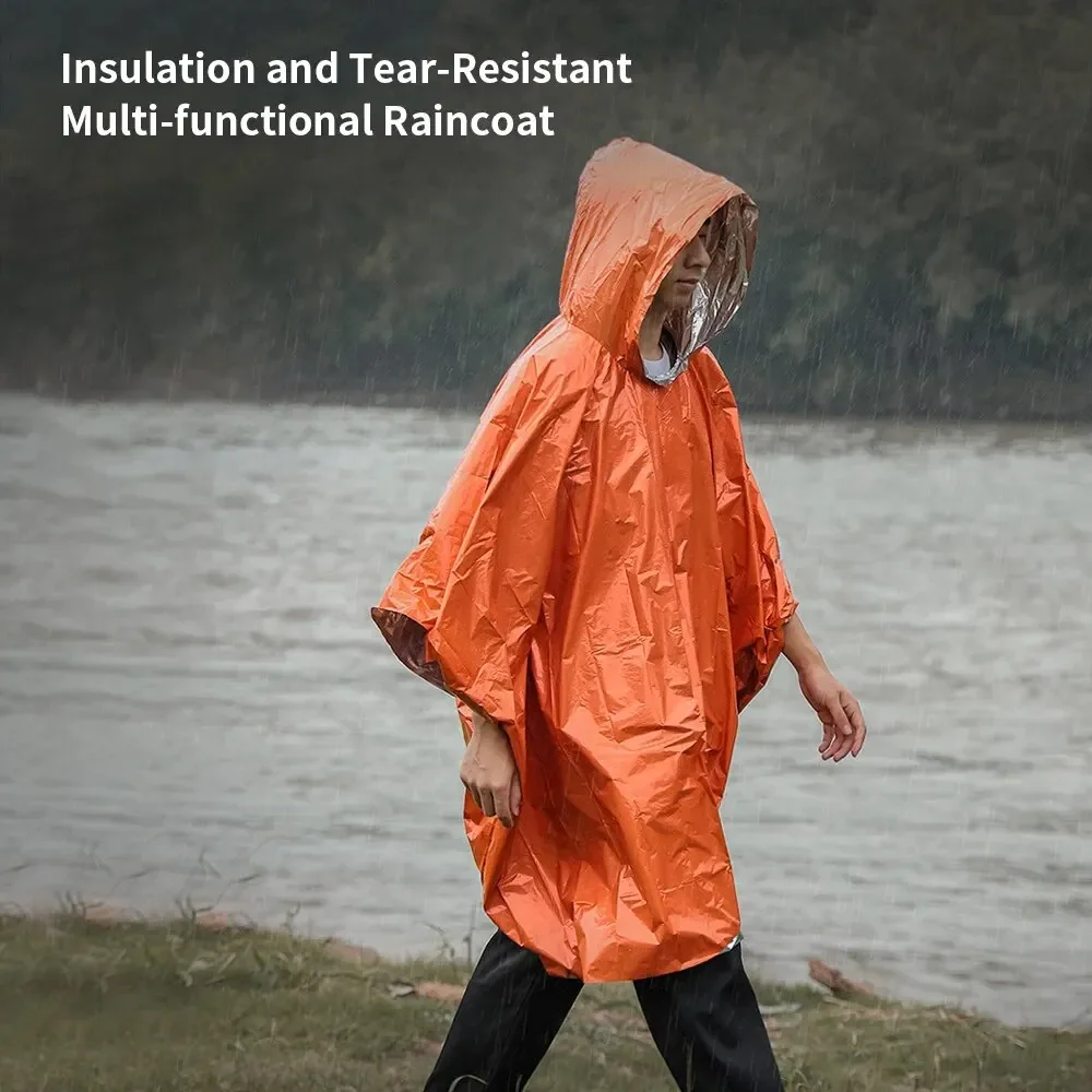 Emergency Raincoat Poncho Wate - Camping Rain Poncho recension och pris