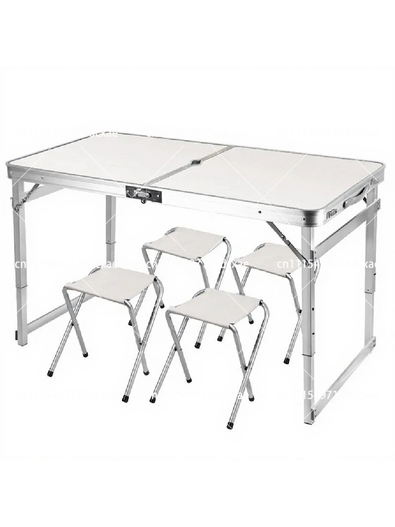 Portable Folding Table Set, Al - Outdoor Camping Exhibition recension och pris