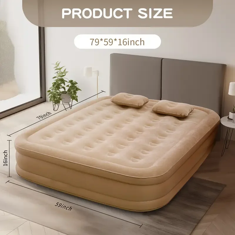 Interior Air Mattress Glamping - Bed Outdoor Camping recension och pris