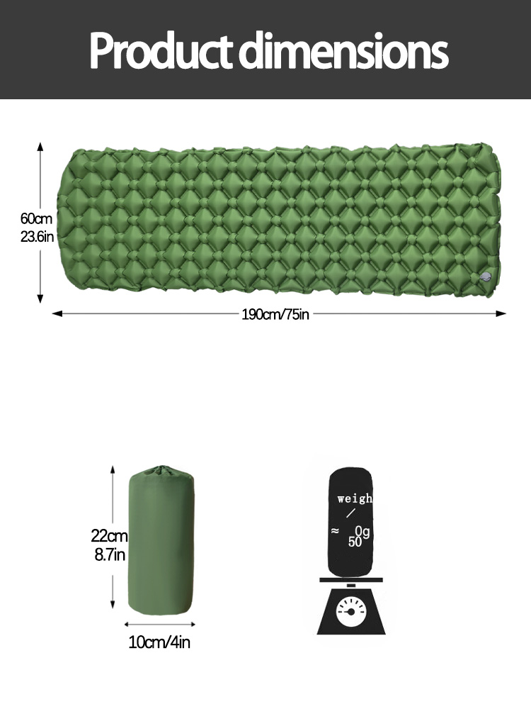 Camping Inflatable Mattress in - Outdoor Camping Rugs recension och pris