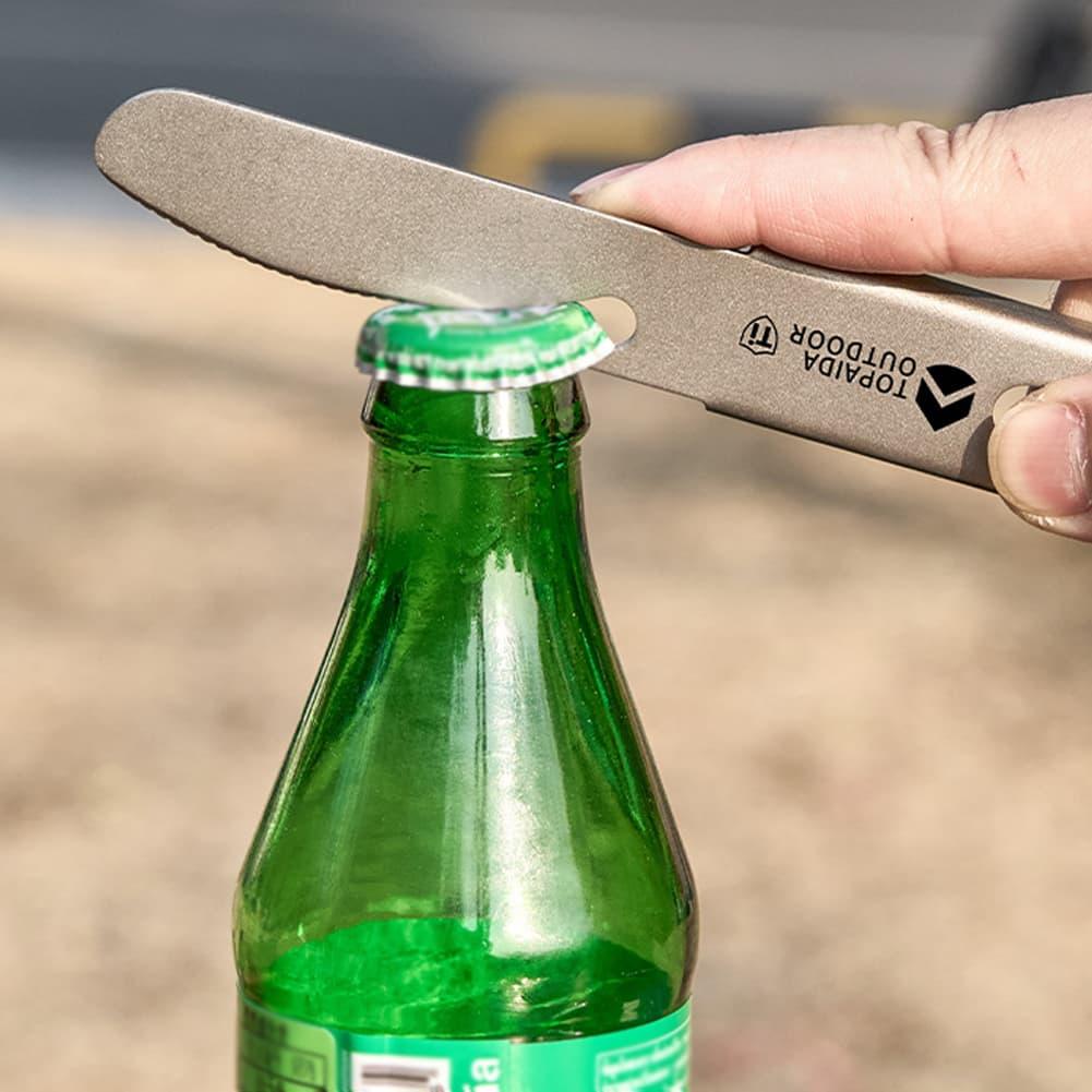 3 in 1 Titanium Camping Fork S - Outdoor Camping Dining Set recension och pris